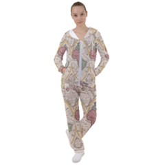 Mapa Mundi 1775 Women s Tracksuit by ConteMonfrey