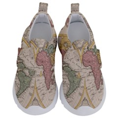 Mapa Mundi 1775 Kids  Velcro No Lace Shoes by ConteMonfrey