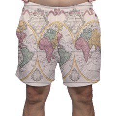 Mapa Mundi 1775 Men s Shorts by ConteMonfrey