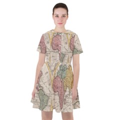 Mapa Mundi 1775 Sailor Dress by ConteMonfrey