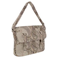 Mapa Mundi - 1774 Buckle Messenger Bag by ConteMonfrey