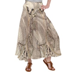 Mapa Mundi - 1774 Satin Palazzo Pants by ConteMonfrey