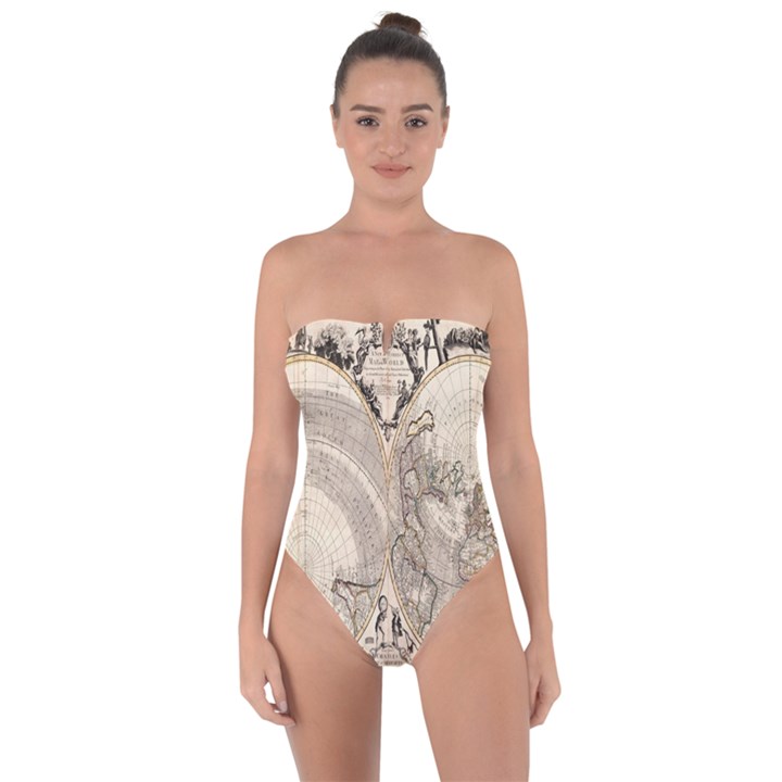 Mapa Mundi - 1774 Tie Back One Piece Swimsuit