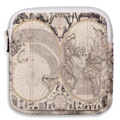 Mapa Mundi - 1774 Mini Square Pouch by ConteMonfrey