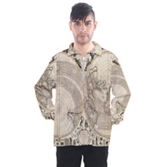 Mapa Mundi - 1774 Men s Half Zip Pullover by ConteMonfrey