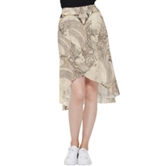 Mapa Mundi - 1774 Frill Hi Low Chiffon Skirt by ConteMonfrey