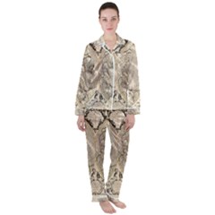 Mapa Mundi - 1774 Women s Long Sleeve Satin Pajamas Set	 by ConteMonfrey