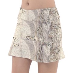 Mapa Mundi - 1774 Classic Tennis Skirt by ConteMonfrey