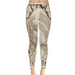 Mapa Mundi - 1774 Inside Out Leggings by ConteMonfrey