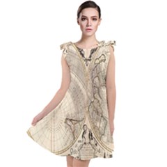 Mapa Mundi - 1774 Tie Up Tunic Dress by ConteMonfrey