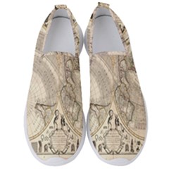 Mapa Mundi - 1774 Men s Slip On Sneakers by ConteMonfrey