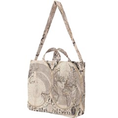 Mapa Mundi - 1774 Square Shoulder Tote Bag by ConteMonfrey