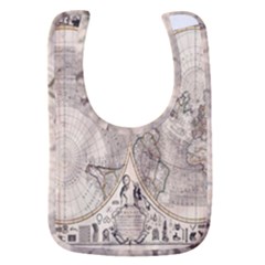 Mapa Mundi - 1774 Baby Bib by ConteMonfrey