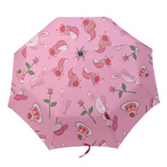 Valentine Pattern Folding Umbrellas by designsbymallika