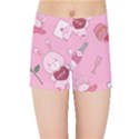 Valentine Pattern Kids  Sports Shorts View1