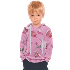 Valentine Pattern Kids  Overhead Hoodie