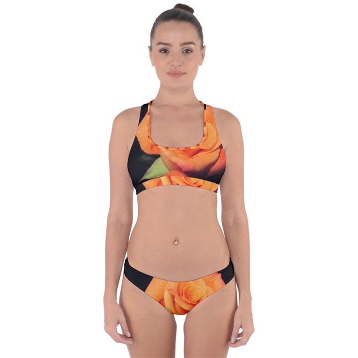 Color of Desire Cross Back Hipster Bikini Set