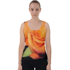 Color Of Desire Velvet Tank Top by tomikokhphotography