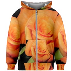 Color Of Desire Kids  Zipper Hoodie Without Drawstring