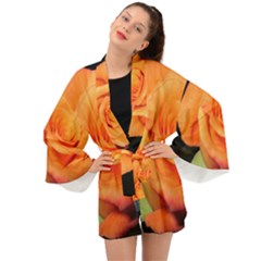 Color Of Desire Long Sleeve Kimono by tomikokhphotography