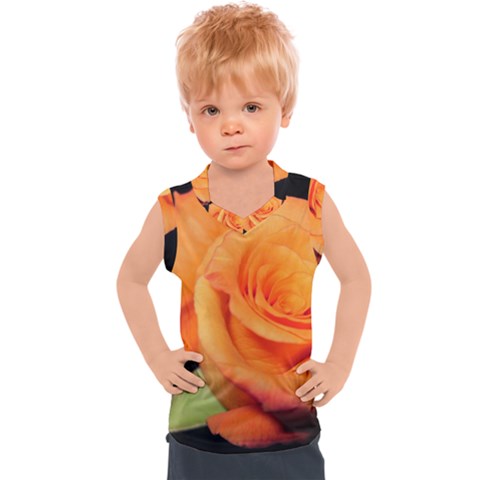 Color Of Desire Kids  Sport Tank Top by tomikokhphotography