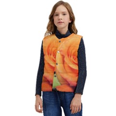 Color Of Desire Kid s Short Button Up Puffer Vest	