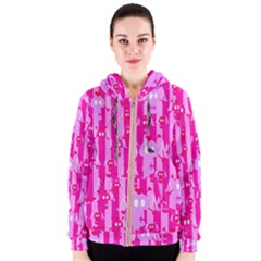 Pink Scullz Women s Zipper Hoodie