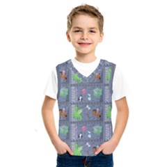 Micro Dnd Kids  Basketball Tank Top