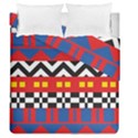 Shapes Rows Duvet Cover Double Side (Queen Size) View2