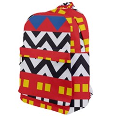 Shapes Rows Classic Backpack by LalyLauraFLM