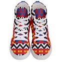 Shapes Rows Women s Hi-Top Skate Sneakers View1