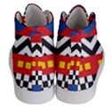 Shapes Rows Women s Hi-Top Skate Sneakers View4