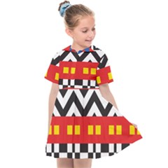 Shapes Rows Kids  Sailor Dress by LalyLauraFLM