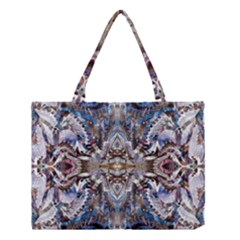 Marbling Blend  Medium Tote Bag by kaleidomarblingart