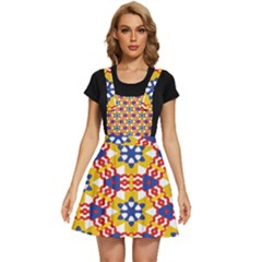 Wavey Shapes Pattern                                                     Apron Dress