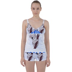 Koala T- Shirt Life Would Be So Boring Without Koalas T- Shirt (1) Tie Front Two Piece Tankini by maxcute