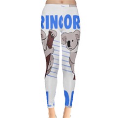 Koala T- Shirt Life Would Be So Boring Without Koalas T- Shirt (1) Inside Out Leggings by maxcute