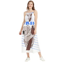 Koala T- Shirt Life Would Be So Boring Without Koalas T- Shirt (1) Boho Sleeveless Summer Dress by maxcute