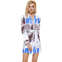 Koala T- Shirt Life Would Be So Boring Without Koalas T- Shirt (1) Long Sleeve Satin Robe by maxcute