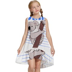 Koala T- Shirt Life Would Be So Boring Without Koalas T- Shirt (1) Kids  Frill Swing Dress by maxcute