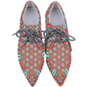 Hexagons and stars pattern                                                             Women s Pointed Oxford Shoes View1