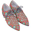 Hexagons and stars pattern                                                             Women s Pointed Oxford Shoes View3