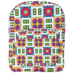 Shapes In Shapes 2                                                               Full Print Backpack