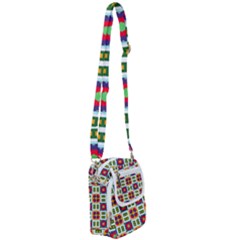 Shapes In Shapes 2                                                              Shoulder Strap Belt Bag by LalyLauraFLM