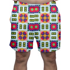 Shapes In Shapes 2                                                        Men s Shorts by LalyLauraFLM