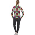 Shapes in shapes 2                                                               Women s Pique Long Sleeve Tee View2