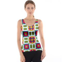 Shapes In Shapes 2                                                                 Tank Top by LalyLauraFLM