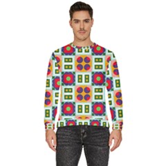 Shapes In Shapes 2                                                        Men s Fleece Sweatshirt by LalyLauraFLM