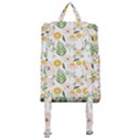 Flowers on a white background pattern                                                            Buckle Everyday Backpack View3