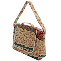 Ethnic-tribal-pattern-background Box Up Messenger Bag by Vaneshart